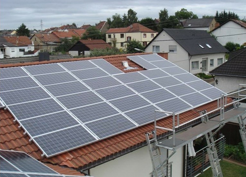 家装太阳能发电系统实例