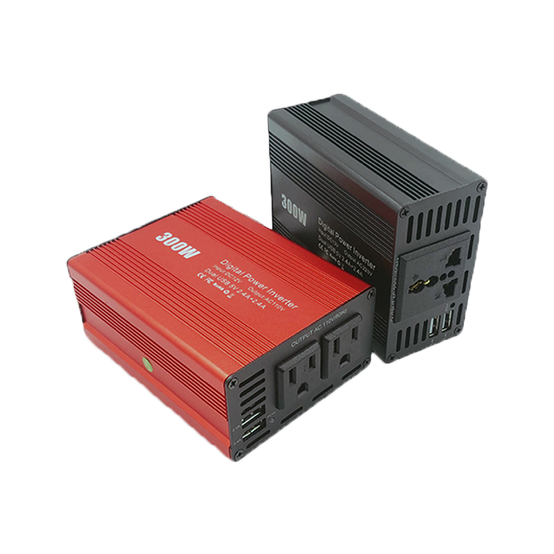 300W多功能车载逆变器电源DC12V转220V/110V/230/240V